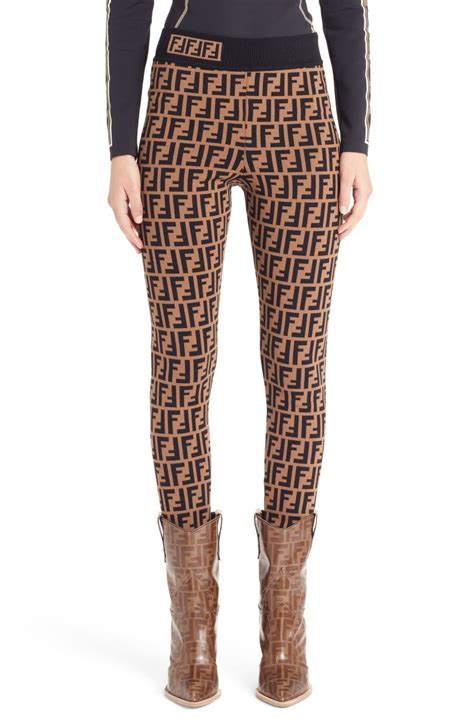 fendi leggings damen|Fendi leggings women.